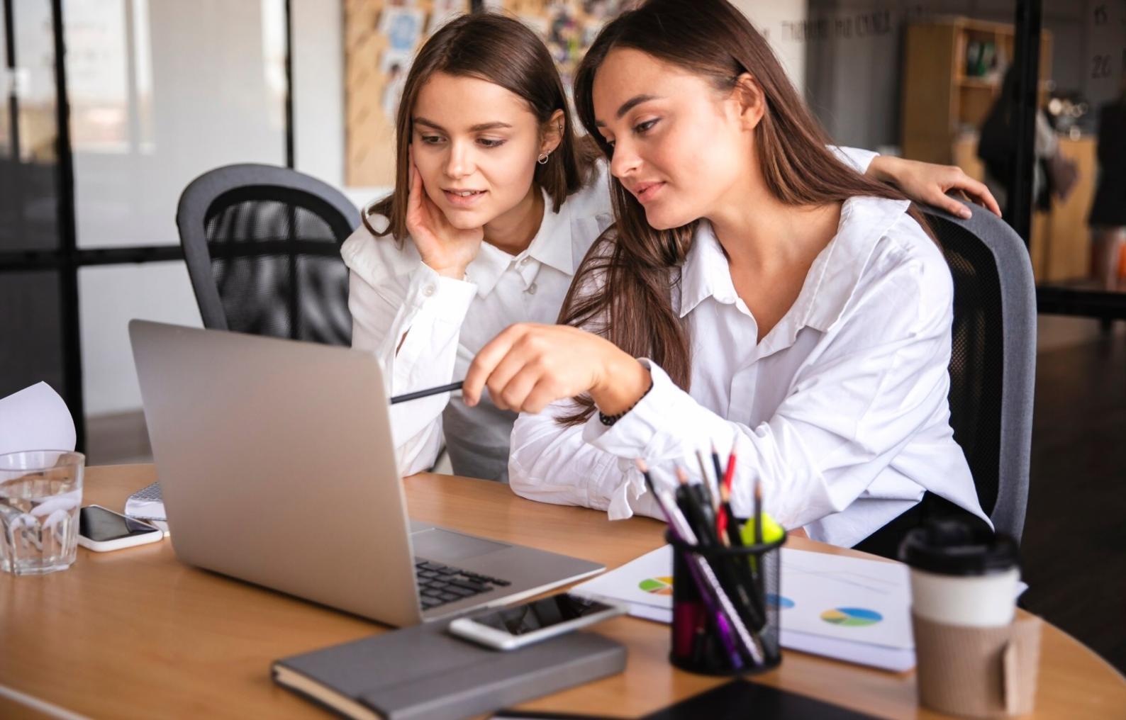 Financial planning session with detailed analysis